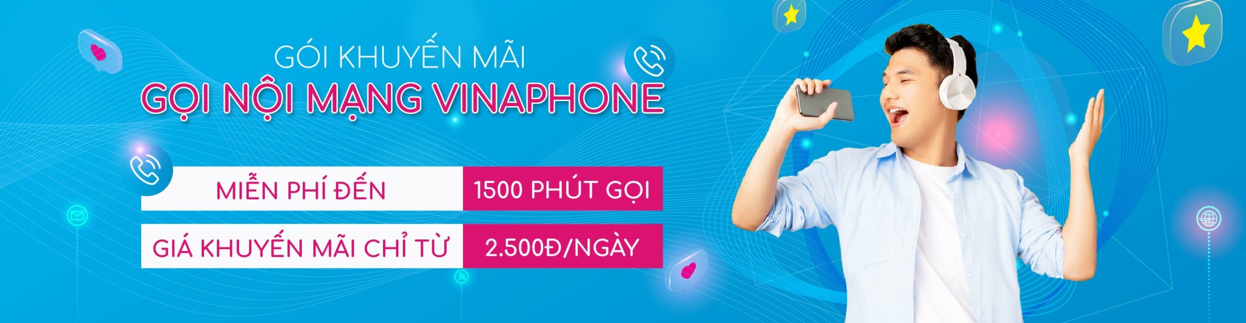 Các gói cước khuyến mãi combo vinaphone