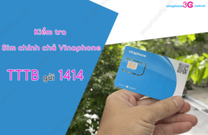 Cach kiem tra sim chinh chu Vinaphone