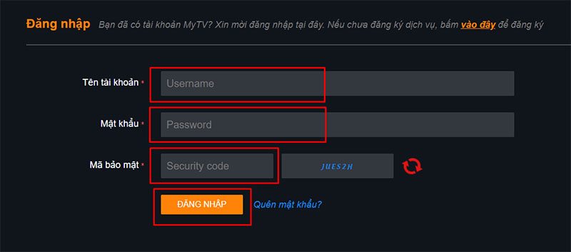 Reset lai mat khau mac dinh MyTV VNPT