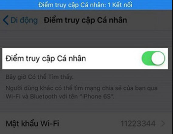 Cach phat WiFi sim iTel tren iPhone