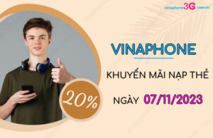 VinaPhone khuyen mai ngay 7/11