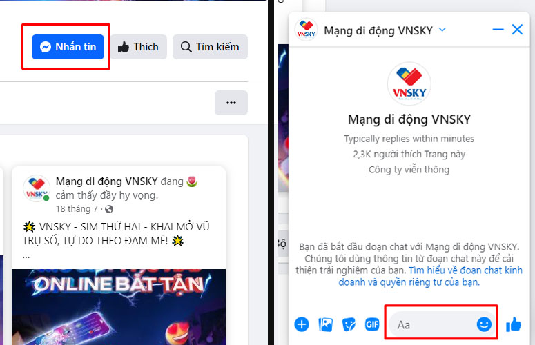 Số hotline gặp tổng đài viên VNSKY? Phí cuộc gọi bao nhiêu? Fanpage CSKH cua VNSKY