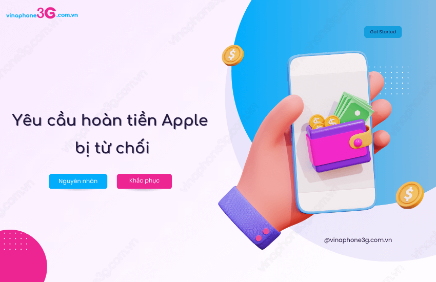 Cach doi lai tien khi yeu cau hoan tien Apple bi tu choi