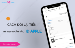 Lo nap tien vao ID Apple thi lam sao de lay lai