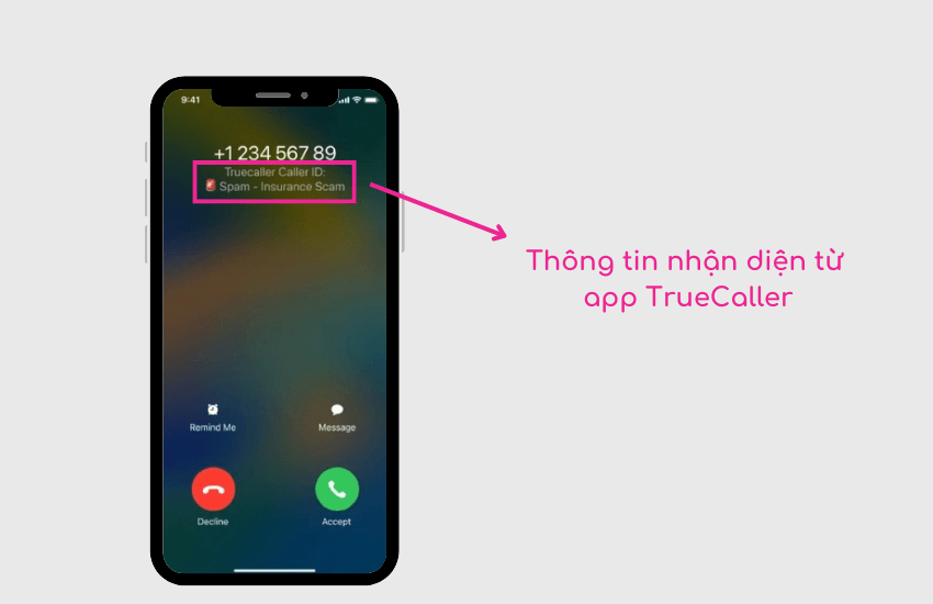 Ung dung nhan dien cuoc goi TrueCaller 