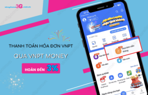 Cach thanh toan cuoc VNPT duoc hoan tien den 3%