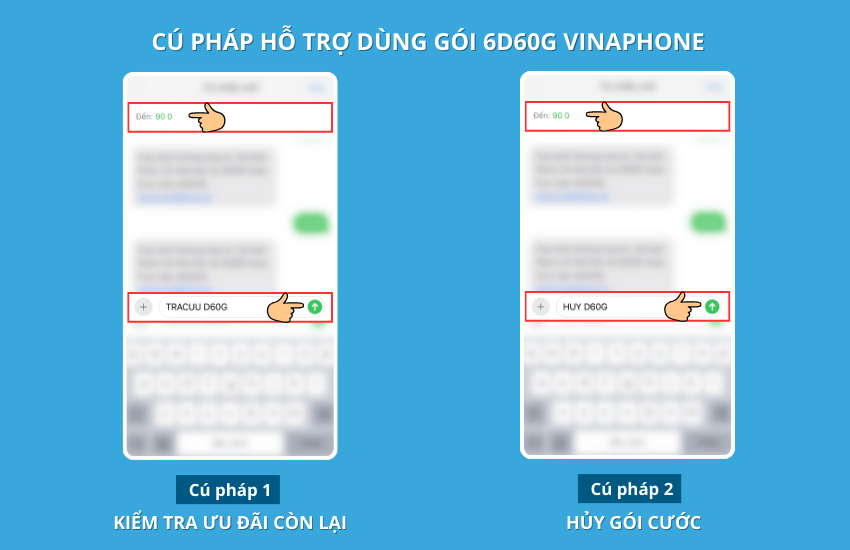 Vì sao nên đăng ký D60G 6 tháng VinaPhone 4GB/ngày, Free gọi Cu phap ho tro su dung goi cuoc D60G 6T cua VinaPhone