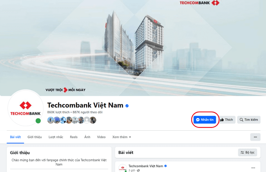 techcombank bi loi dang nhap